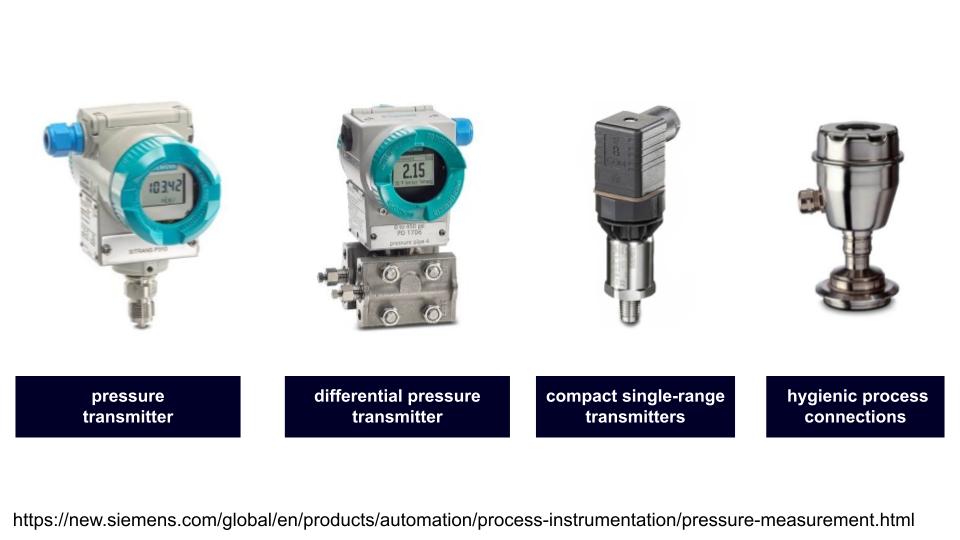 pressure transmitter แบบต่างๆ ในการวัดความดัน