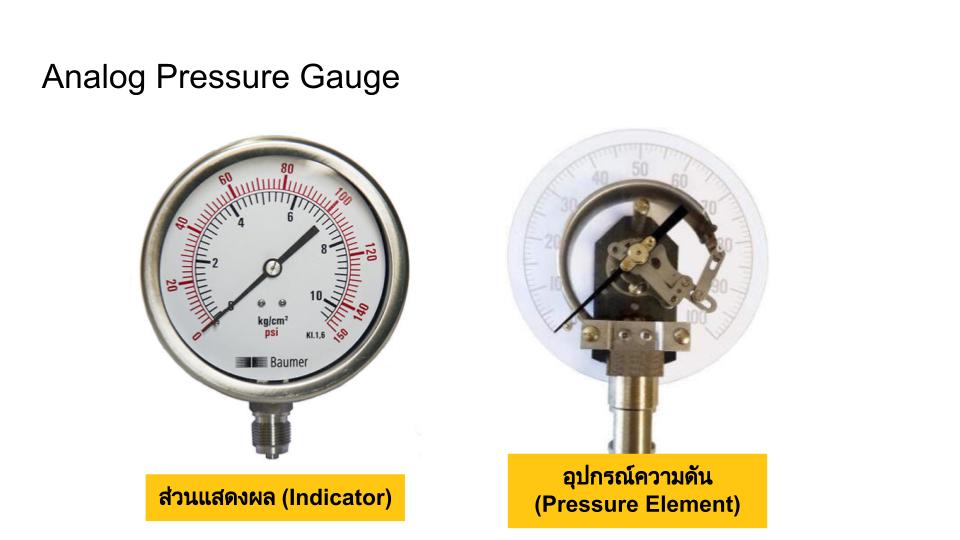 analog pressure gauge แบบเข็ม