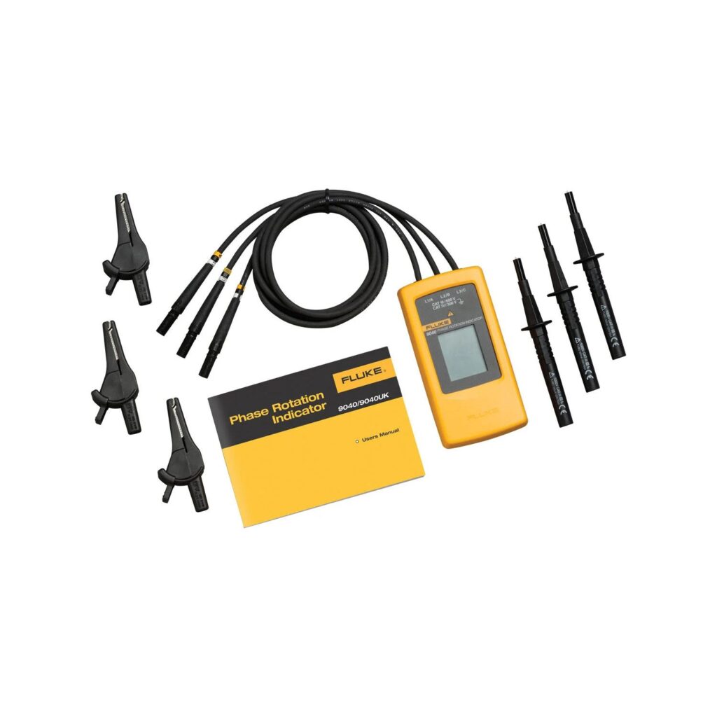 Amprobe PRM6 เครื่องตรวจสอบลำดับเฟสและทิศทางหมุนของมอเตอร์ 3 เฟส