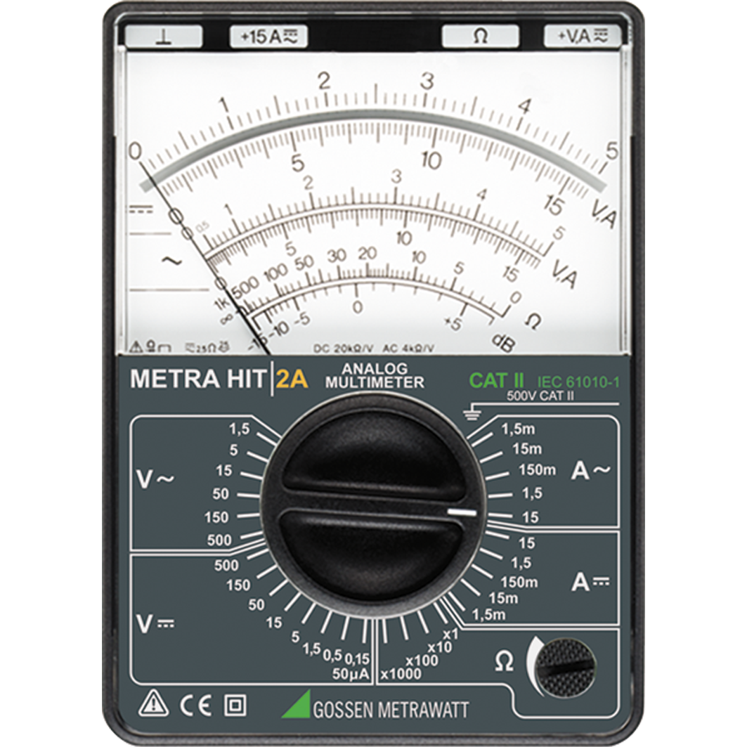 Gossen METRAHit 2A อนาลอกมัลติมิเตอร์ (Analog Multimeter) เด็กช่างวัด