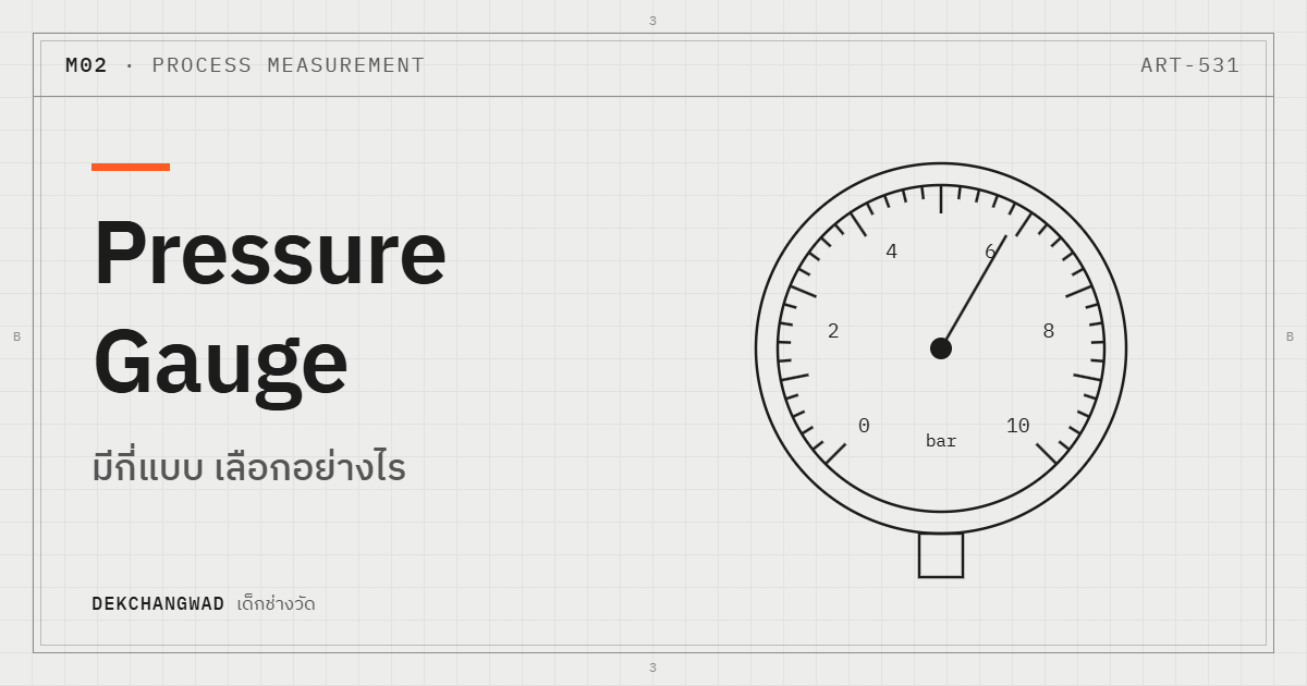 ปกบทความ Pressure Gauge
