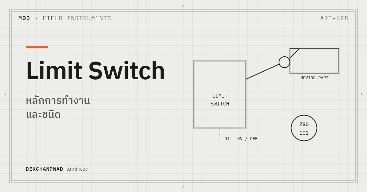 ปกบทความ Limit Switch