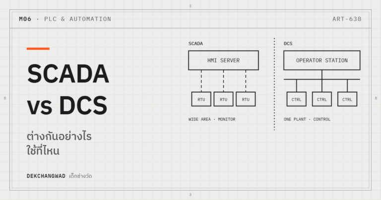 ปกบทความ SCADA vs DCS