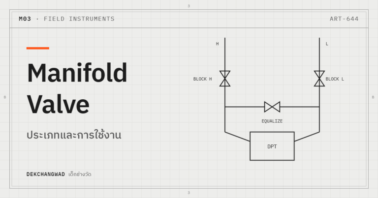 ปกบทความ Manifold Valve