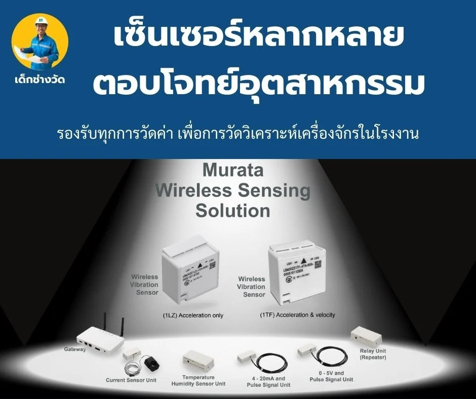 Wireless Sensing Solution จากทางมูราตะ